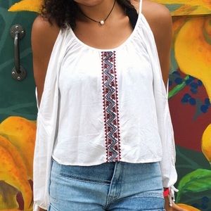 off the shoulder top